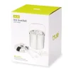 ICE BUCKET WITH TONGS STAINLESS STEEL - cozylivehome.com | we sell a wide range of comfortable household items^ Shop All