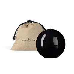Sale INCH HIGH GLOSS CANDLE SPHERE - BLACK - cozylivehome.com | we sell a wide range of comfortable household items Giftware