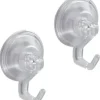 InterDesign Power Lock Shower Hook, Small Set-2 - cozylivehome.com | we sell a wide range of comfortable household items^ Shop All