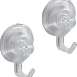 InterDesign Power Lock Shower Hook, Small Set-2 - cozylivehome.com | we sell a wide range of comfortable household items^ Shop All