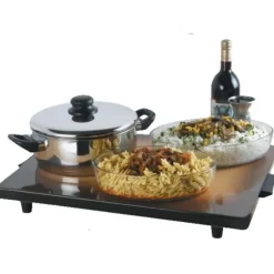 Israeheat Hot Plate (Black) Extra Large W/ Round Edge 30" W x 18" D - cozylivehome.com | we sell a wide range of comfortable household items^ Shop All