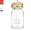 JAR BORMIOLI QUATTRO 6.75 oz - cozylivehome.com | we sell a wide range of comfortable household items^ Shop All