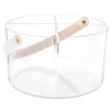 Hot J-CALL Lucite Caddy with Leatherette Handles - cozylivehome.com | we sell a wide range of comfortable household items Giftware