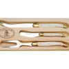 Jean Dubost 3pc Cheese Set with Ivory handles - cozylivehome.com | we sell a wide range of comfortable household items^ Shop All