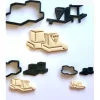 Jewish Tefillin Cookie Cutter 2pc SET, 3 sizes - 4.25" - cozylivehome.com | we sell a wide range of comfortable household items^ Shop All