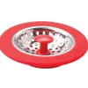 JOIE SINK STOPPER AND STRAINER RED - cozylivehome.com | we sell a wide range of comfortable household items^ Shop All