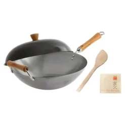 JOYCE CHEN CARBON STEEL WOK SET 4 PC - cozylivehome.com | we sell a wide range of comfortable household items^ Shop All