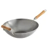 JOYCE CHEN FLAT BOTTOM CARBON STEEL WOK 14" - cozylivehome.com | we sell a wide range of comfortable household items^ Shop All