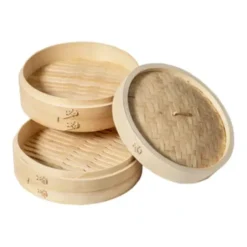 Joyce Chen 2-Tier Bamboo Steamer Basket 10" - cozylivehome.com | we sell a wide range of comfortable household items^ Shop All