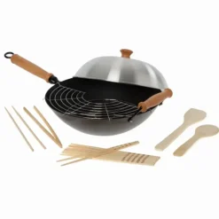 JOYCE CHEN WOK SET NON-STICK 10 PC - cozylivehome.com | we sell a wide range of comfortable household items^ Shop All