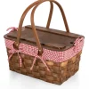 Kansas Handwoven Wood Picnic Basket - cozylivehome.com | we sell a wide range of comfortable household items^ Shop All