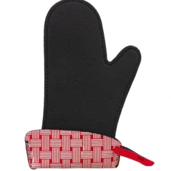 Discount KG Mitt LG Cherry/White Woven - cozylivehome.com | we sell a wide range of comfortable household items Housewares