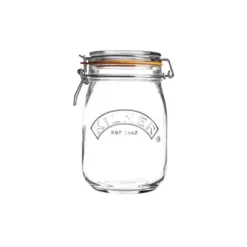 KILNER CLIP TOP JAR ROUND 34 OZ/1L - cozylivehome.com | we sell a wide range of comfortable household items^ Shop All
