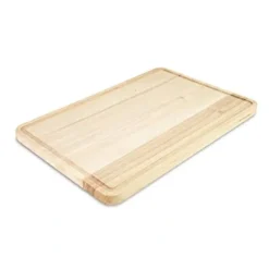 Outlet KitchenAid Classic Rubberwood Cutting Board With Perimeter Trench, Extra-Large Reversible Chopping Board, 12-inch X 18-inch, Natural - cozylivehome.com | we sell a wide range of comfortable household items Housewares