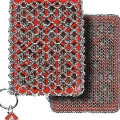 Knapp Made Chainmail Combo Scrubber w/ Silicone Core - cozylivehome.com | we sell a wide range of comfortable household items^ Shop All