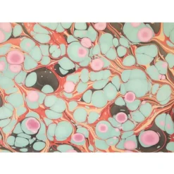 KPM1004 Seafoam & Red Stone Marbled - 12 Sheets - cozylivehome.com | we sell a wide range of comfortable household items^ Shop All