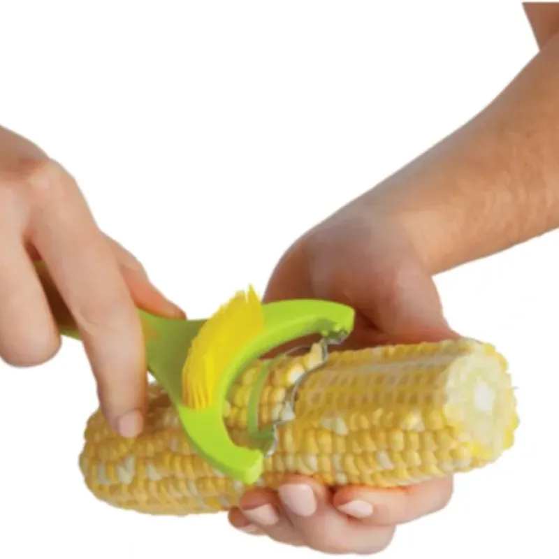Kuhn Rikon Corn Zipper w/ Silk Brush - cozylivehome.com | we sell a wide range of comfortable household items^ Shop All