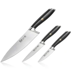 L Series Starter Knife Set, Forged German Steel 3-Piece - cozylivehome.com | we sell a wide range of comfortable household items^ Shop All