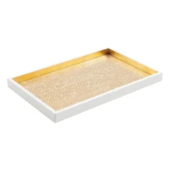 LACQUER TRAY SMALL RECT PEBBLE GOLD - cozylivehome.com | we sell a wide range of comfortable household items^ Shop All