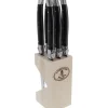 Laguiole Jean Dubost Steak Knives w/ Block Set-6 - cozylivehome.com | we sell a wide range of comfortable household items^ Shop All