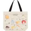 Les Fromages Tote Bag - cozylivehome.com | we sell a wide range of comfortable household items^ Shop All