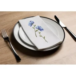 Linen Look Guest Towels 16 Pack Blue Daffodil - cozylivehome.com | we sell a wide range of comfortable household items^ Shop All