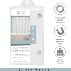 Best Sale LINER HEAVY M.GROMMET(WHITE) 70X71 - cozylivehome.com | we sell a wide range of comfortable household items Housewares