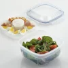 LocknLock Salad Bowl Container w/ Tray 54oz - cozylivehome.com | we sell a wide range of comfortable household items^ Shop All