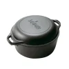 LODGE CAST IRON DOUBLE DUTCH OVEN 5 QT - cozylivehome.com | we sell a wide range of comfortable household items^ Shop All