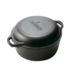 LODGE CAST IRON DOUBLE DUTCH OVEN 5 QT - cozylivehome.com | we sell a wide range of comfortable household items^ Shop All