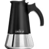 LONDON SIP STOVETOP ESPRESSO SS BLK 6 CUP - cozylivehome.com | we sell a wide range of comfortable household items^ Shop All