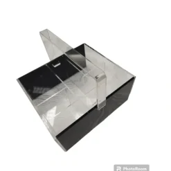 New Lucite Cutlery Holder Black Accent - cozylivehome.com | we sell a wide range of comfortable household items Giftware