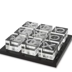 Discount Lucite Tic-Tac-Toe-Black - cozylivehome.com | we sell a wide range of comfortable household items Giftware
