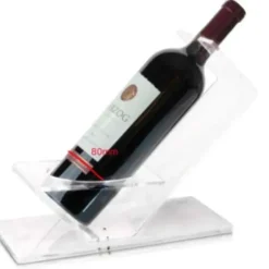 Clearance Lucite Wine Bottle Holder With Marble Accent - cozylivehome.com | we sell a wide range of comfortable household items Giftware