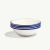 Made in Side Bowls, Navy Rim 6" - cozylivehome.com | we sell a wide range of comfortable household items^ Shop All