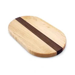 Clearance Maple and Walnut Oval Serving Board - cozylivehome.com | we sell a wide range of comfortable household items Shop All