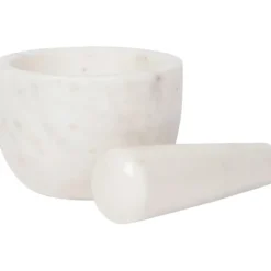 Store MARBLE MORTAR AND PESTLE WHITE - cozylivehome.com | we sell a wide range of comfortable household items Shop All