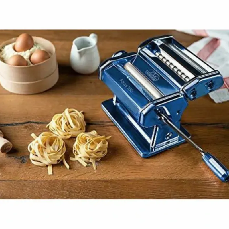 Marcato Atlas 150 Blue Pasta Machine - cozylivehome.com | we sell a wide range of comfortable household items^ Shop All