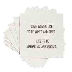Shop MARGARITA AND QUESO FUNNY COCKTAIL NAPKIN - cozylivehome.com | we sell a wide range of comfortable household items Shop All