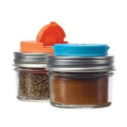Online MASON JAR SPICE LID 2PK BLU/ORG - cozylivehome.com | we sell a wide range of comfortable household items Shop All