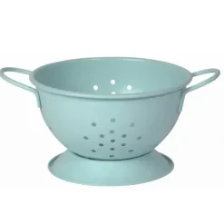 Hot Matte Coated Metal Colander Robin Egg - cozylivehome.com | we sell a wide range of comfortable household items Shop All