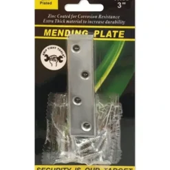 Hot MENDING PLATE-ZINC 4/PK- 3″ - cozylivehome.com | we sell a wide range of comfortable household items Shop All