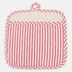 Shop METRO STRIPE TERRY LINED POTT MITT RED - cozylivehome.com | we sell a wide range of comfortable household items Shop All