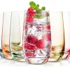 Flash Sale MK-13DG-CL 13- OZ Colored Highball Glasses (Set of 6) - cozylivehome.com | we sell a wide range of comfortable household items Shop All