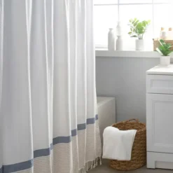 Fashion Moda At Home Solitude Shower Curtain Waffle - cozylivehome.com | we sell a wide range of comfortable household items Shop All