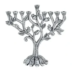 Outlet Modern Tree of Life Menorah with Pomegranates - cozylivehome.com | we sell a wide range of comfortable household items Shop All