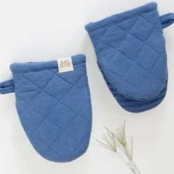 Cheap MONACO PRINTED SILICONE MINI MITT BLUE - cozylivehome.com | we sell a wide range of comfortable household items Shop All