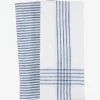 Hot MONACO SLUBBED KITCHEN TEA TOWEL BLUE - cozylivehome.com | we sell a wide range of comfortable household items Shop All