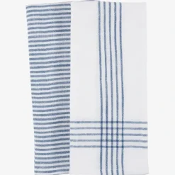 Hot MONACO SLUBBED KITCHEN TEA TOWEL BLUE - cozylivehome.com | we sell a wide range of comfortable household items Shop All