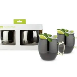 New MOSCOW MULE COCKTAIL MUG 2PK BLK - cozylivehome.com | we sell a wide range of comfortable household items Shop All